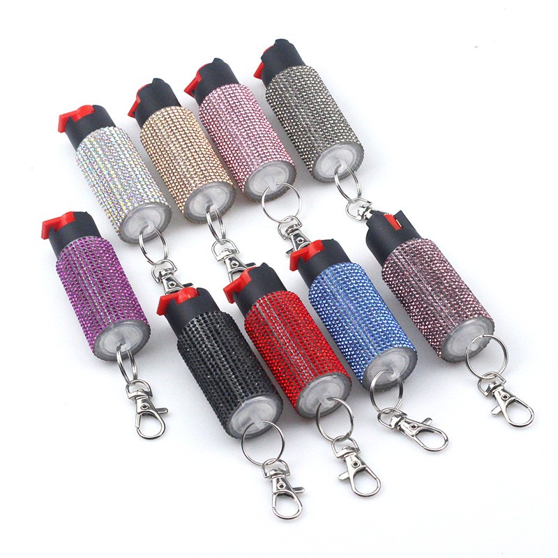 Push-type Self-defense Key Chain 